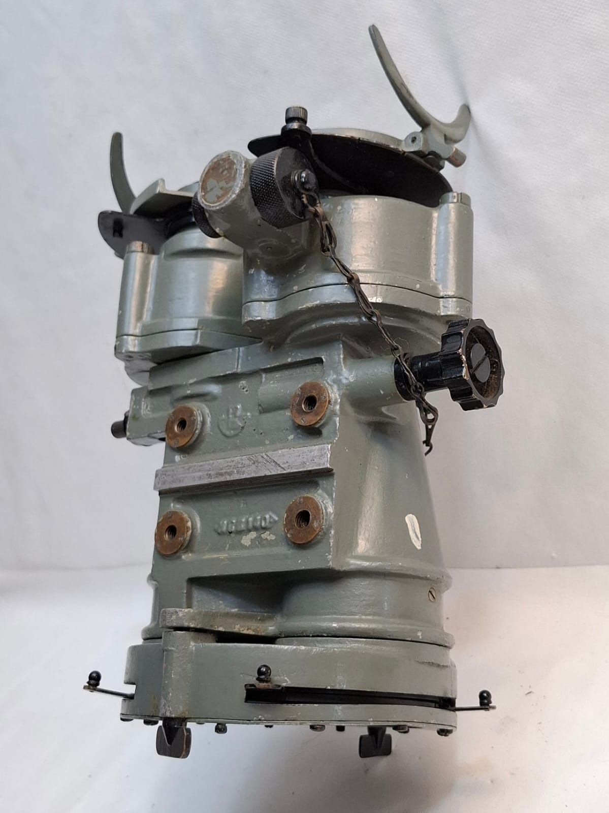 WWII British Naval Binoculars – Ross London – Royal Navy Military Optics - Image 5