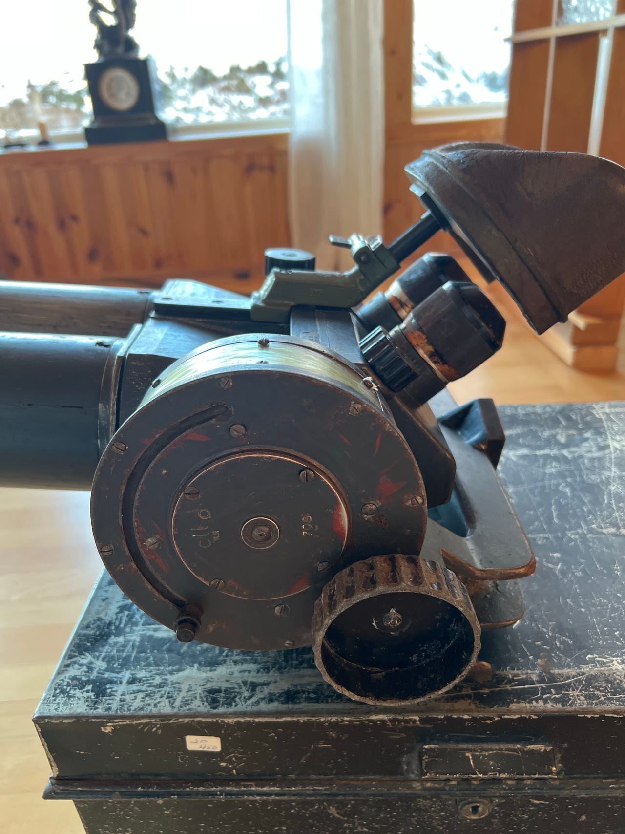 Original WWII German D.F. 10×80 Binoculars - Image 4
