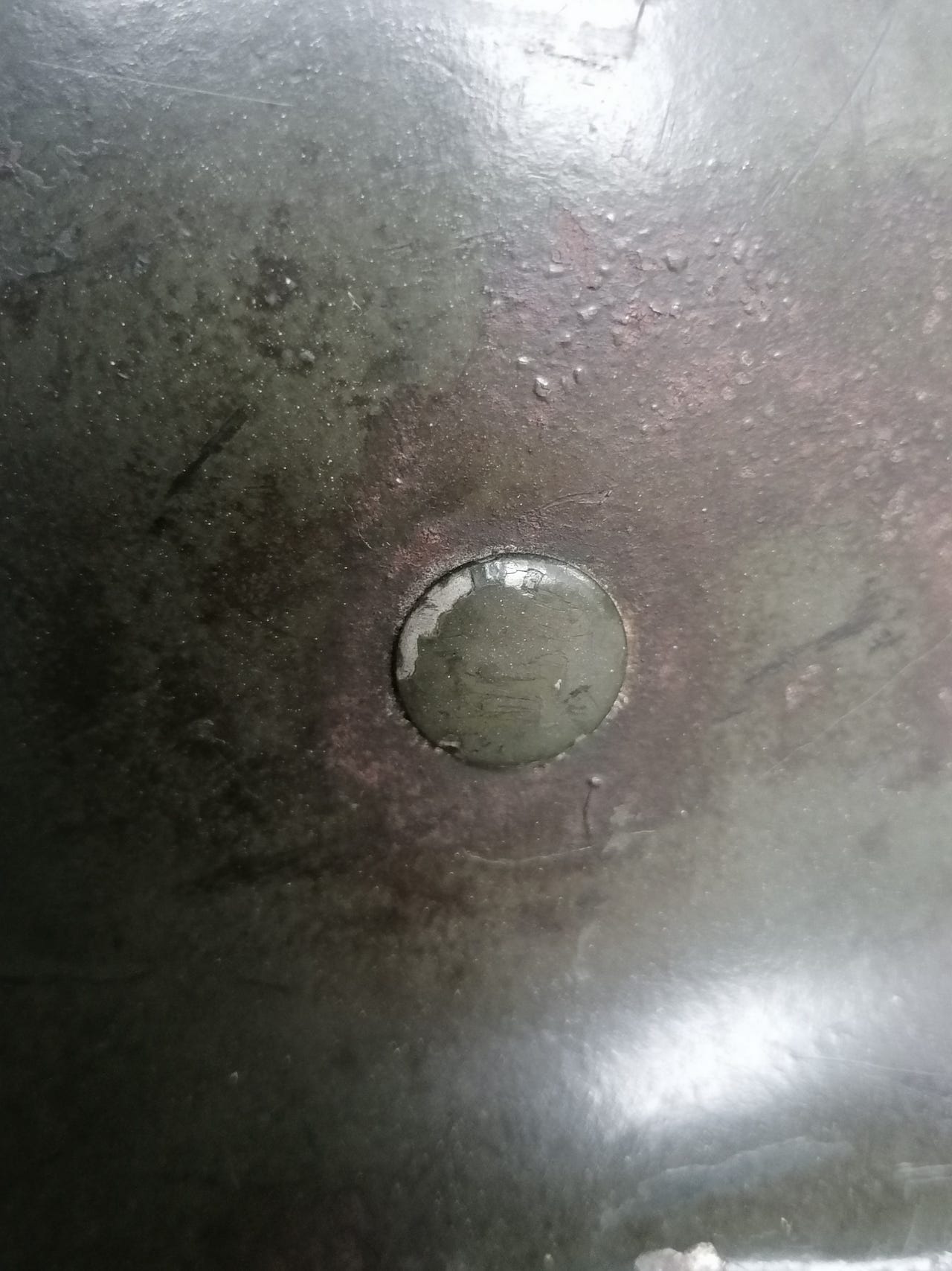 WWII German M35 Double Decal Polizei Helmet EF64 - Image 7