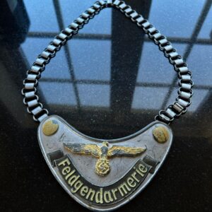 WWII German Feldgendarmerie Gorget