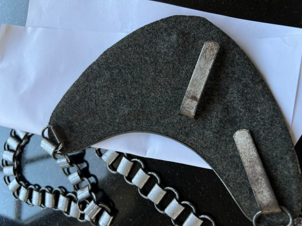 WWII German Feldgendarmerie Gorget - Image 6