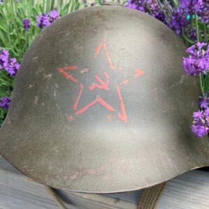WWII Soviet SSH-36 Helmet – Original Red Star Badge