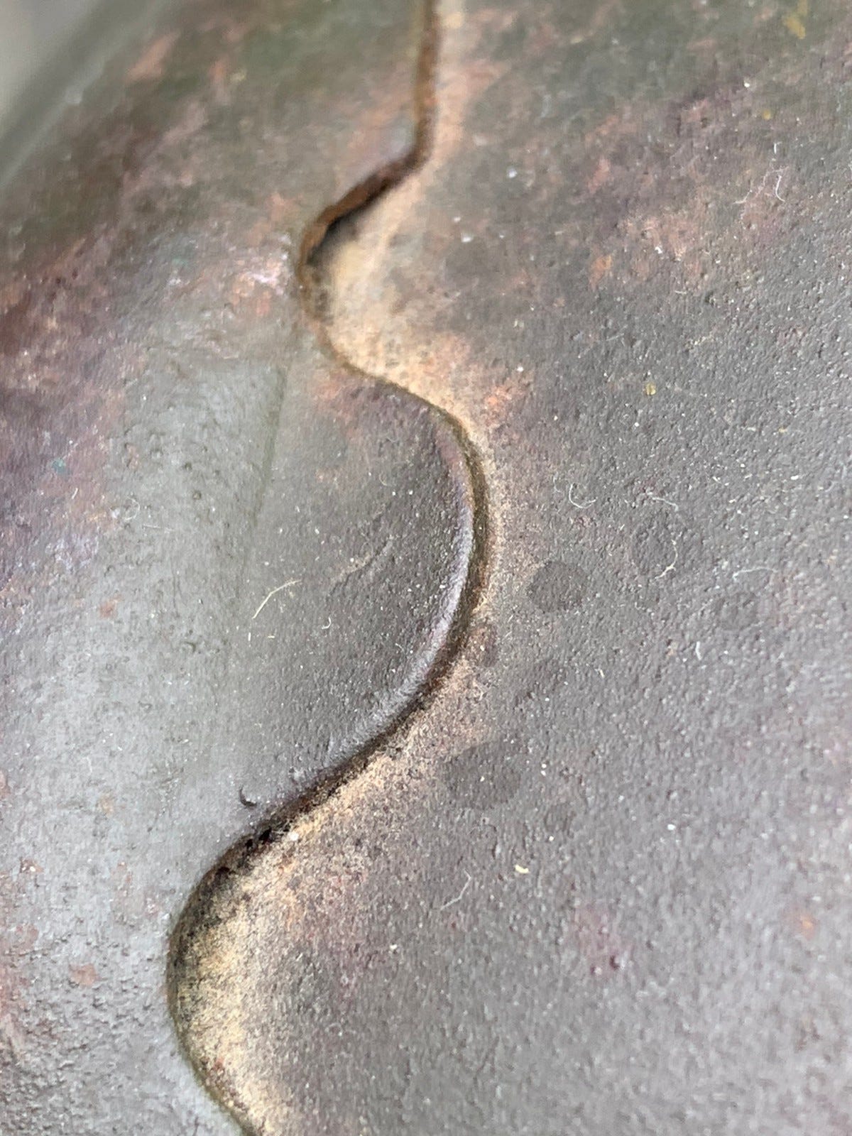 WWII Soviet SSH-36 Helmet – Original Red Star Badge - Image 6