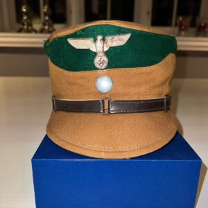 Original WWII German SA Hat with RZM Mark – Authentic Collectible