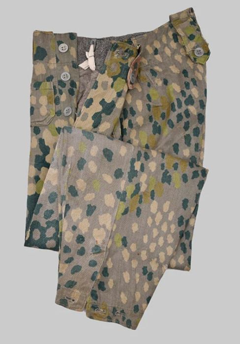 Original WWII Waffen-SS Combat Trousers - Image 2