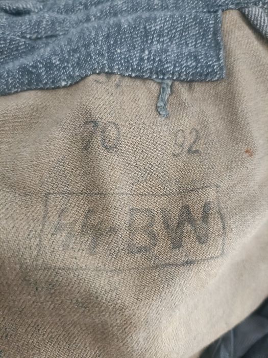 Original WWII Waffen-SS Combat Trousers - Image 5
