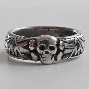 Rare original SS Totenkopfring (Death’s Head Ring)