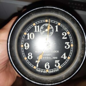 Original United States Navy Mark I boat clock