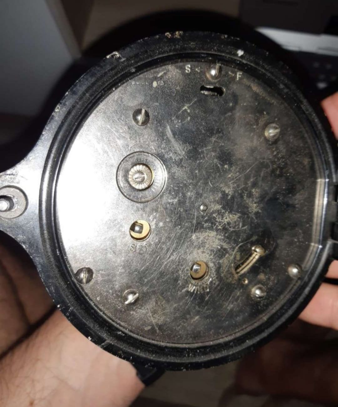 Original United States Navy Mark I boat clock - Image 4