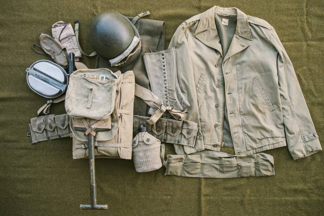 WWII U.S. Infantryman Field Gear Set (ETO 1943–1944)