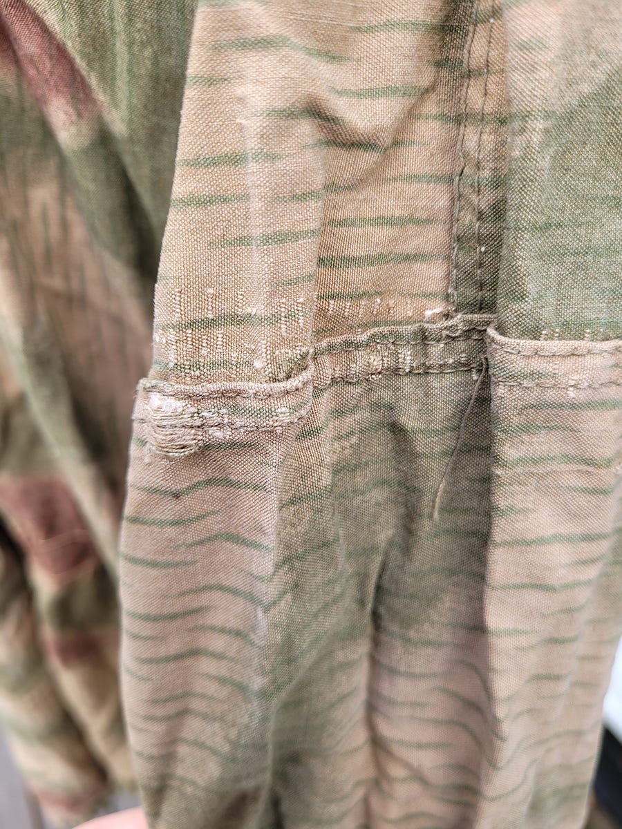 WWII German Wehrmacht Sumpftarn Sniper Smock - Image 8