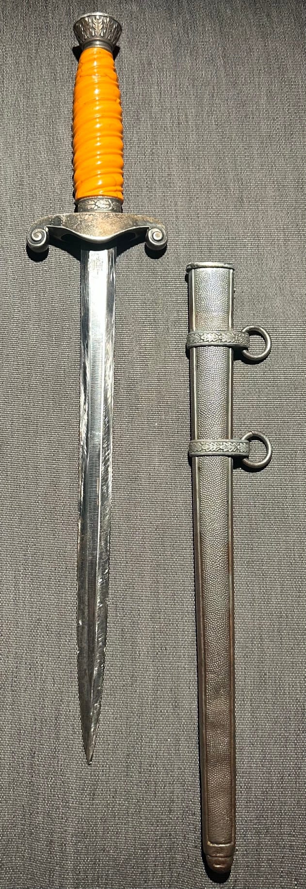 Original German WW2 Wehrmacht (Heer) Officer Dagger - Image 7