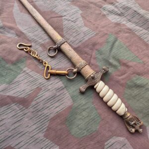 Original WW2 Kriegsmarine Dagger with Rare Scabbard