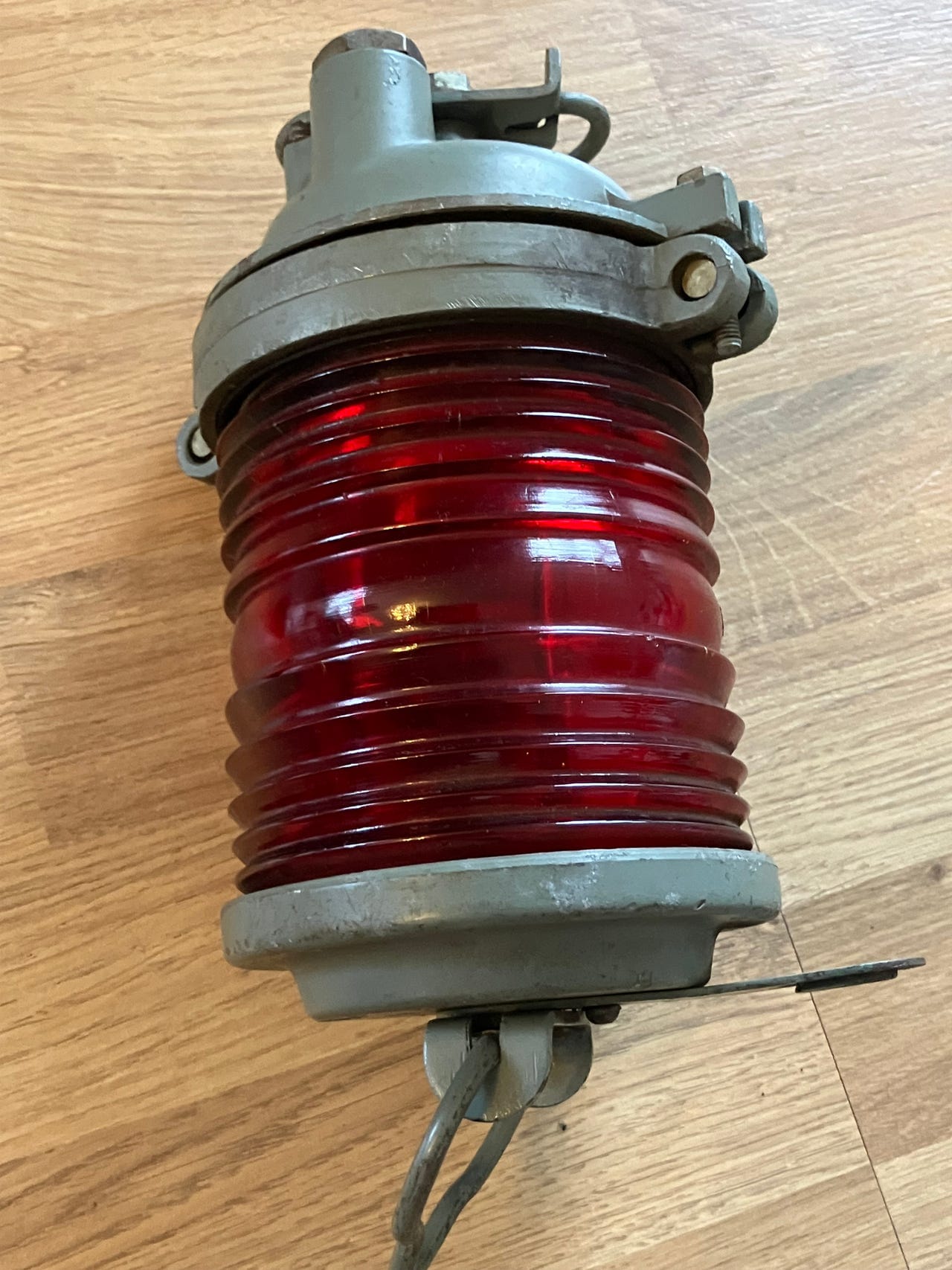 Rare vintage Soviet submarine lantern from the USSR. - Image 6