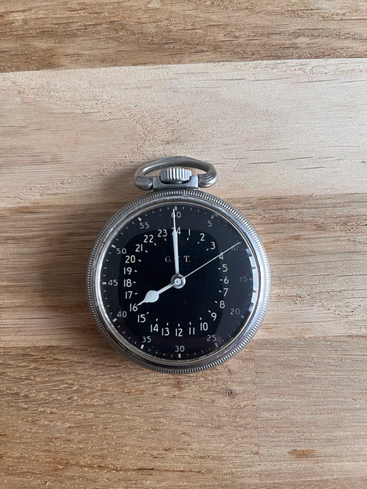 Hamilton 4992B G.C.T. US Military Navigation Watch from WWII with rare box