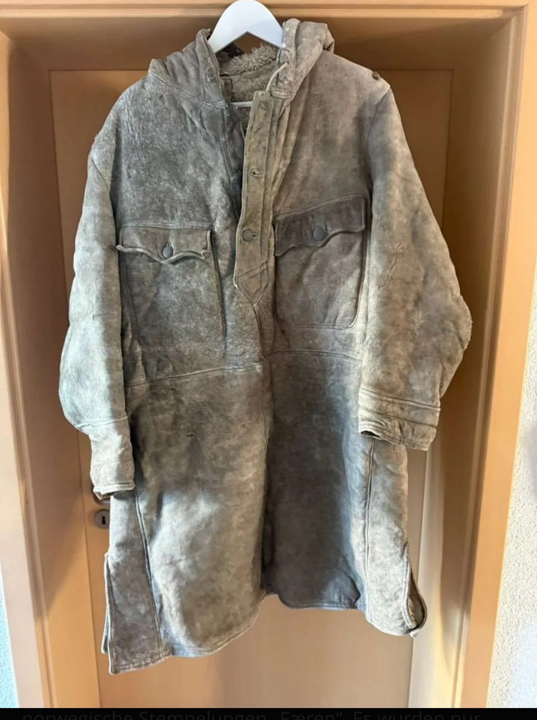 Special Forces Sheepskin Parka/Coat (Cold Weather Gear) – Wehrmacht, WWII, Third Reich