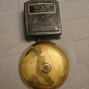 WWII US Army Signal Corps Bell MC-153 – Leich Electric Co., Order No. 3694-NY-40